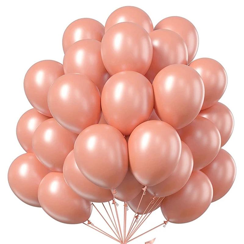 20 Pcs Gold Black Pink Latex Balloons Birthday Party Decor Adult Wedding Decoration Helium Globos Baby Shower Balloon
