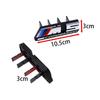 UYDH3 2025 Hot For BMW ABS Car Front Grille Emblem M1 M2 M3 M4 M5 M6 M7 X1 X2 X3 X4 X5 X6 X7 For BMW M Competition LOGO Decor Car Styl