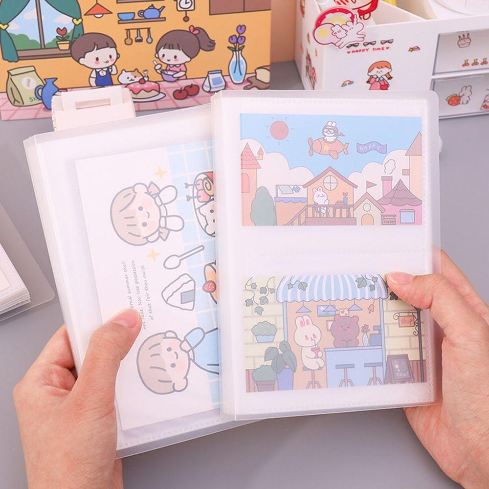 Capacity Showing Book Empty Storage Case Photo Storage Book Transparent Album Photo Collection