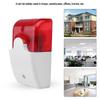 Voice Burglar Alarm System Sound Alarm Flashing Light Sound Wire Siren  Security Alarm