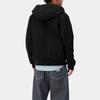 Carhartt WIP SS24 Активная куртка Классическая однотонная с логотипом С капюшоном На молнии С длинным рукавом Куртка Мужские куртки Черный I032939-89-01