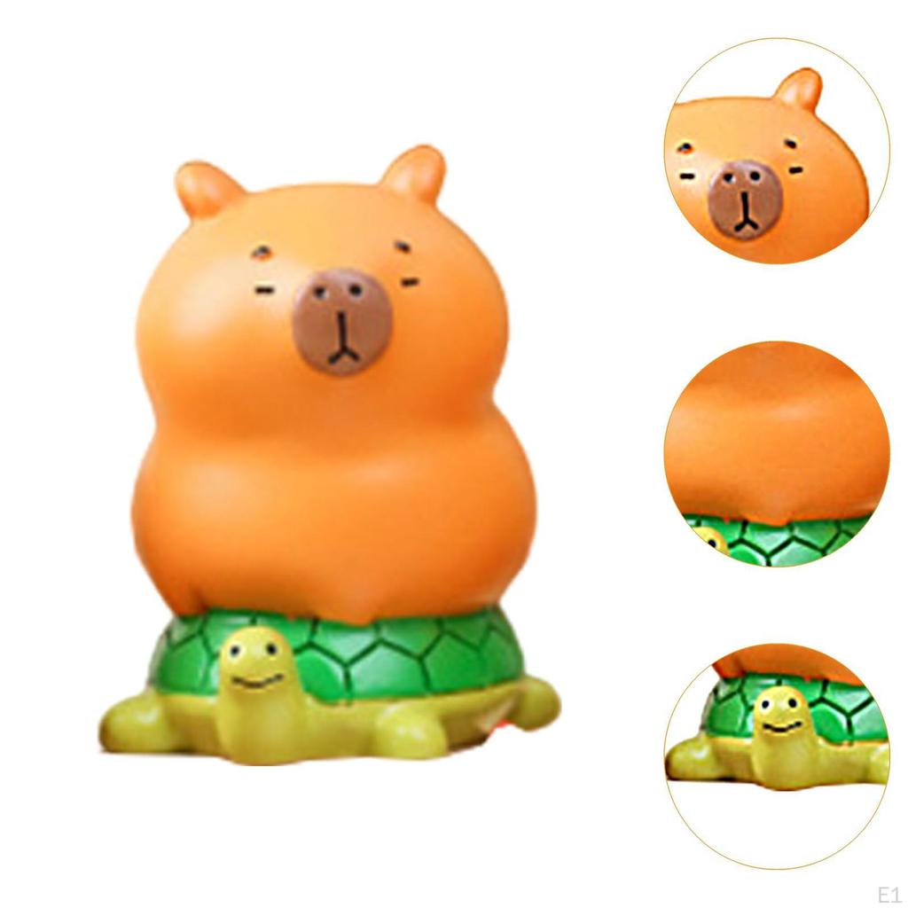 Capybara Series Figures Random Design Home Decor for Office Car Living Room