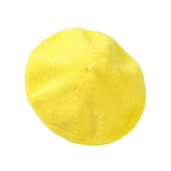 Женская шляпа художника однотонная восьмиугольная с куполообразной тульей берет осень зима теплая плюшевая шляпа модные аксессуары