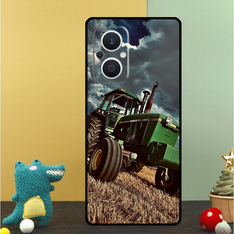Фермерский Трактор Чехол Для OPPO Reno 15 15F 14 13 12 11 10 Pro 14F 13F 12F 11F 8T OPPO Find X9 X8 X6 Pro Чехол