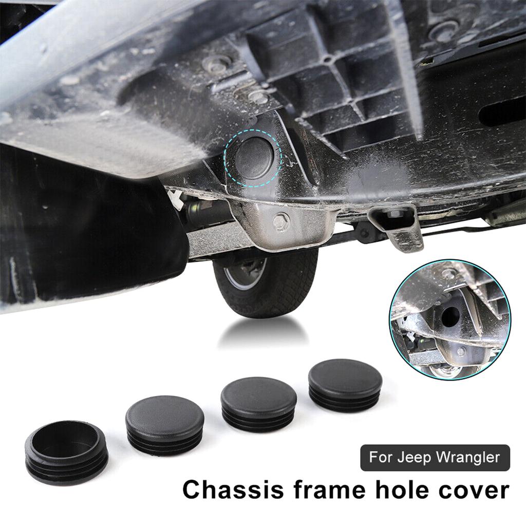 Автозапчасти, аксессуары, заглушки для рамы шасси, набор заглушек для отверстий, защищающих от грязи, подходящие для качественной резины JK 2014-2017