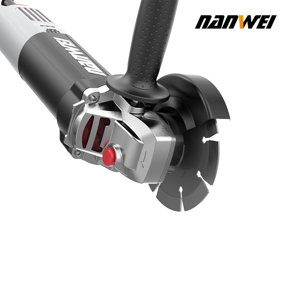 NANWEI Угловая шлифовальная машина переменного тока 125 мм