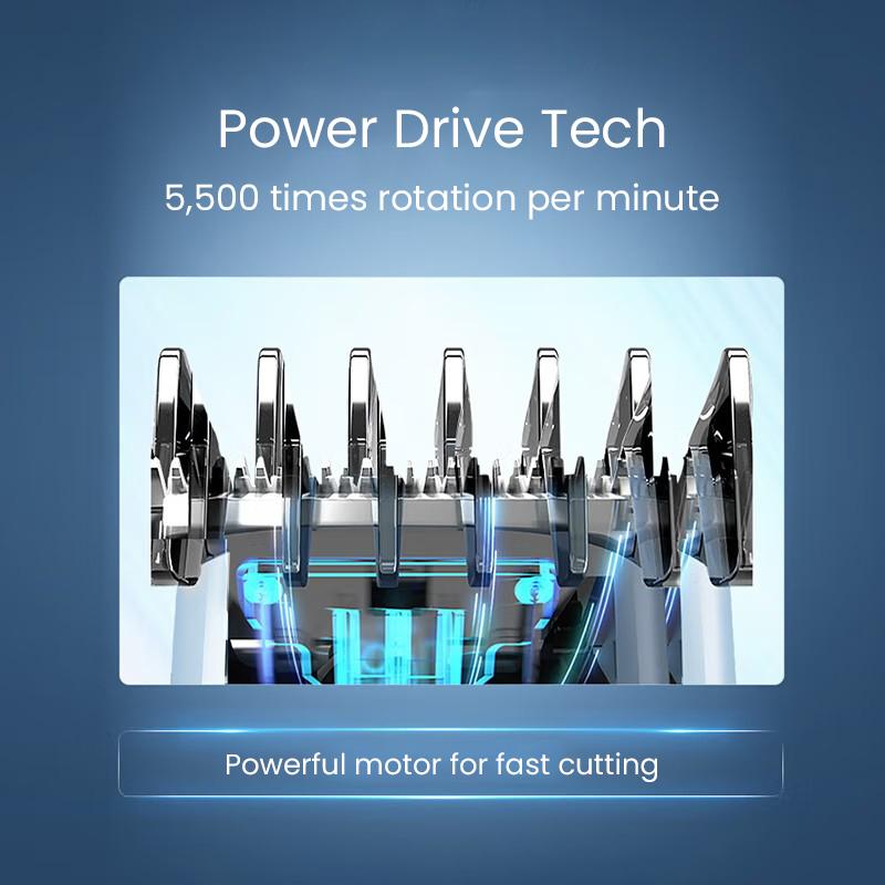 Philips Профессиональная бытовая электрическая машинка для стрижки волос 7 скоростей регулируемая длина стрижки малошумный двигатель HC3688