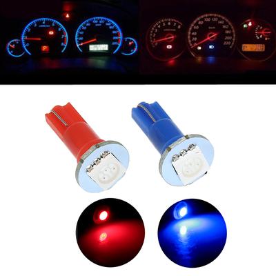 12V Лампа на приборной панели T5 LED 5050 SMD Лампа приборной панели Синяя