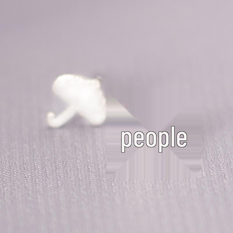 Korean Style S925 Silver Needle Stud Earrings for Women – Minimalist & Personality Design