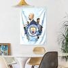 Manchester City Wall Decor Tapestry Art For Pet Memorial Birthdaywedding Party Backdrop Family Gift