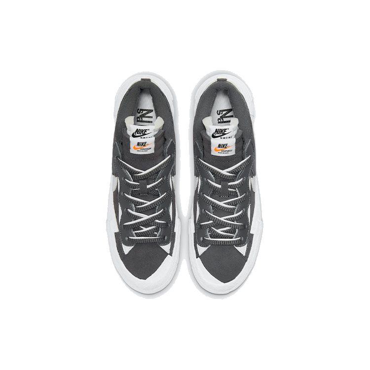 Nike X Sacai Blazer Low 'Серый Железный' DD1877-002