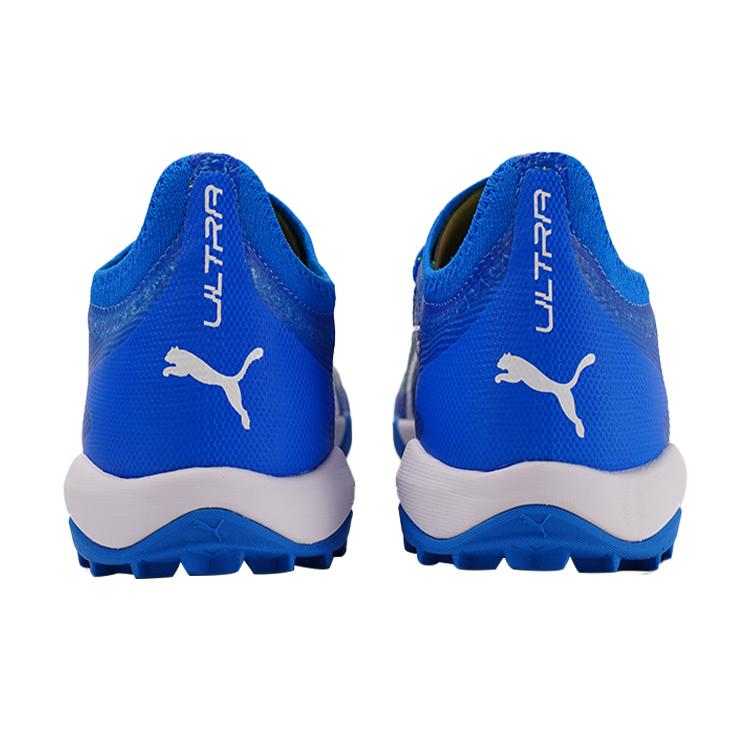 Puma Ultra Ultimate Cage Comfortable Versatile TT (Rubber Studs) Soccer Shoes Men Sneaker White Blue 107502-03