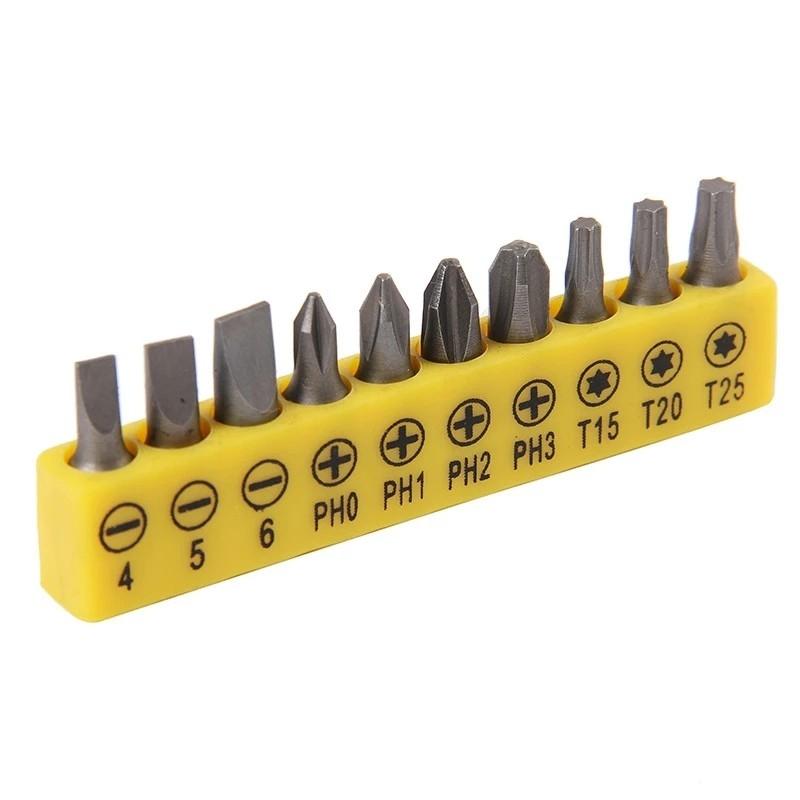 Anti Slip Insert Bit Set Electric Screwdriver Flat Head