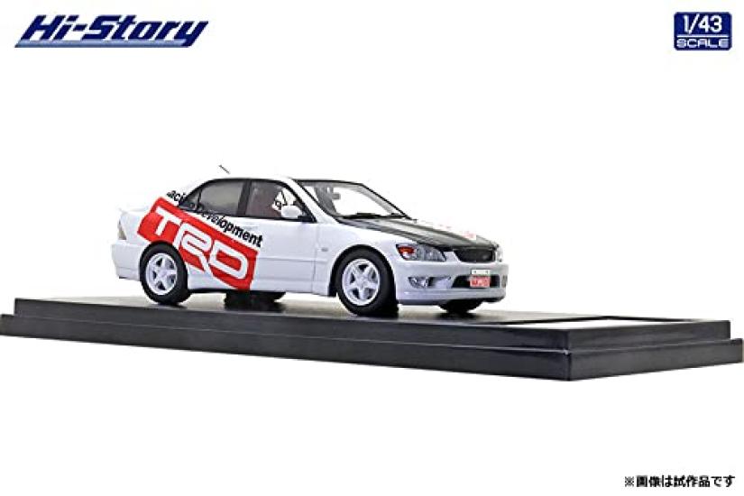 Hi Story Toyota ALTEZZA RS200 TRD Super White II Demo Car Complete Product HS337SP 1/43 (1998)