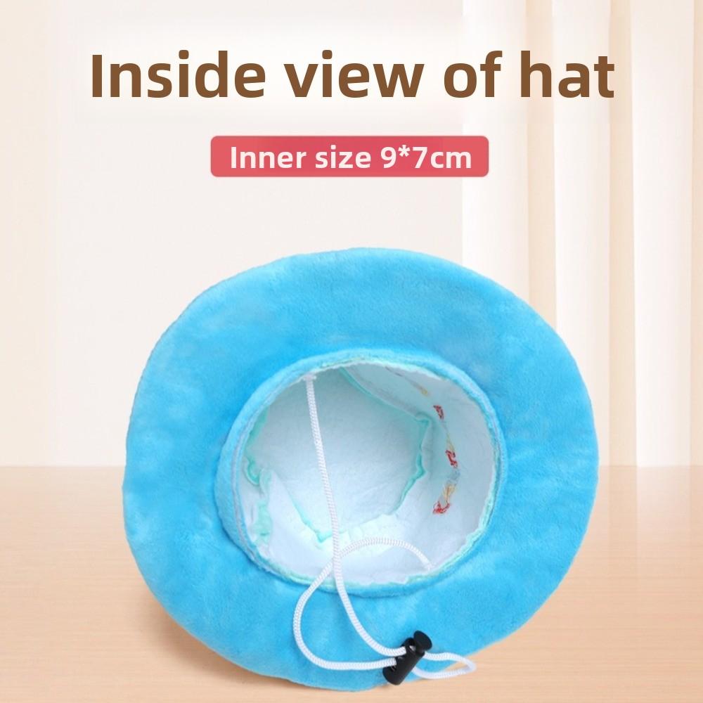 Birthday Theme Birthday Cake Hat Cake Shape Pet Headwear Cap New Puppy Kitten Hat  Party Decor