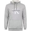 Calvin Klein Minimalist Comfortable Versatile Hooded Drawstring Long Sleeve Sweatshirt Men Sweatshirt Gray 40GC201-082