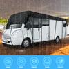 8.5x3m RV Roof Cover 210D Oxford Cloth Caravan Roof Cover Weather-Resistant Caravan Rooftop Tarpaulin for RV Travel Car Supplies