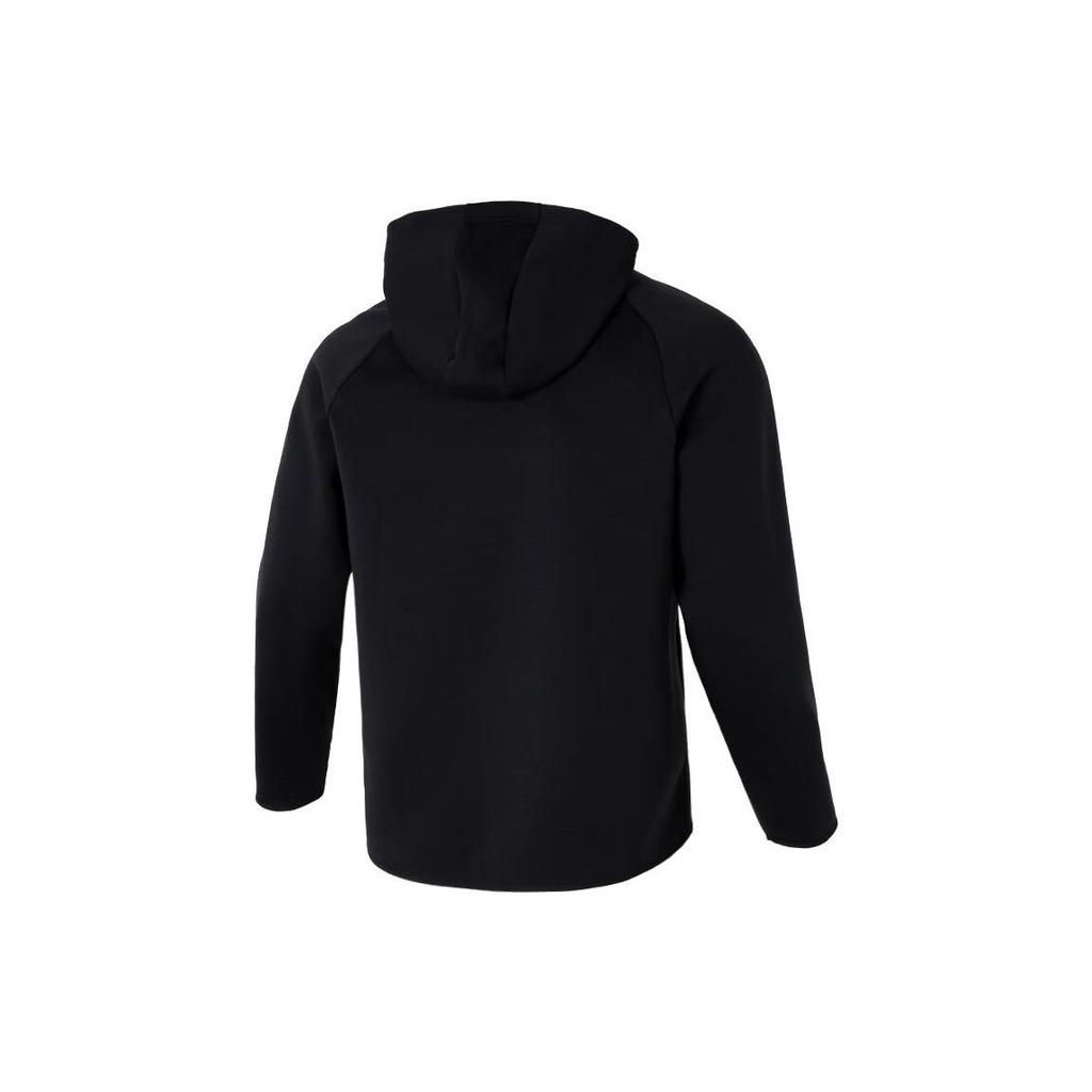 Under Armour Однотонная дышащая спортивная толстовка с капюшоном для мужчин, черная, 1379811-001