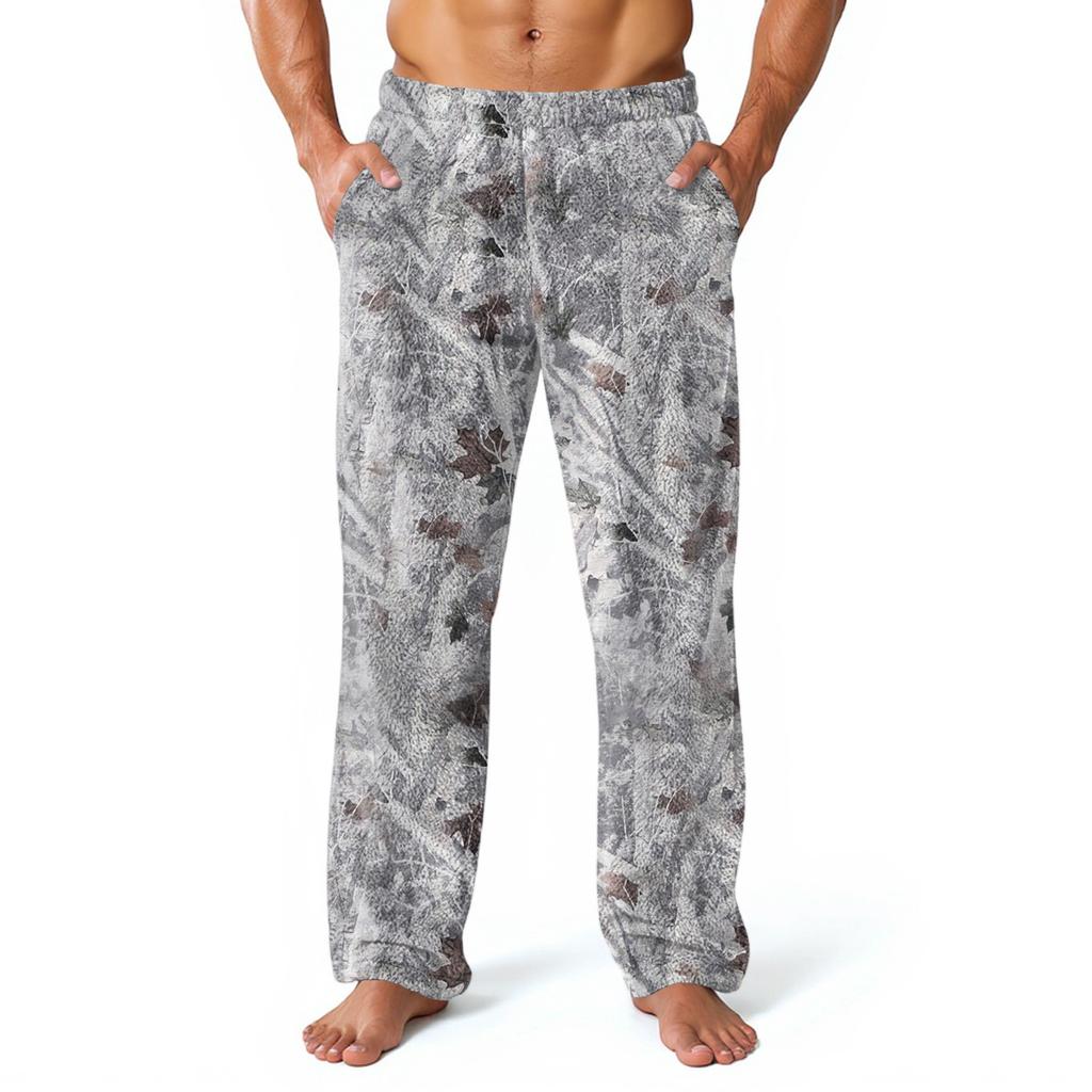 Мужские пижамные брюки ComfyPants с карманами Мягкая домашняя одежда Одежда для сна Повседневные пижамные брюки