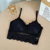 Large U-Lace Strapless Bandeau Bra: Non-Wired, Padded Camisole with Adjustable Straps and Beautiful Back Design.