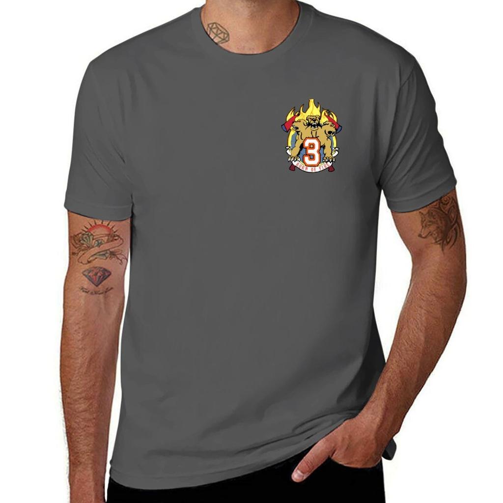 Chicago Fire Squad 3 Logo Tshirt Halloween Theme Tshirt
