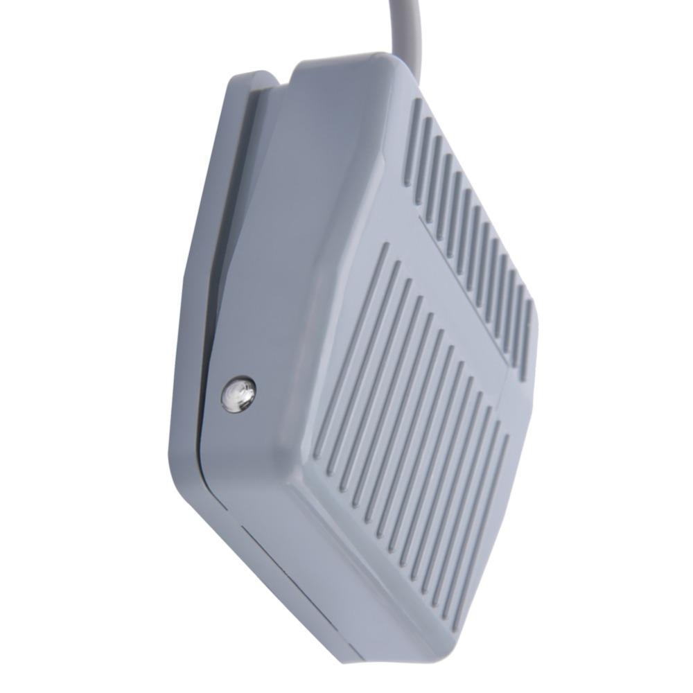 Electronic Component TFS-201 Foot Pedal Switch AC 250V 10A 1NO 1NC Foot Switch Gray SPDT Pedal Switch Controller Textile
