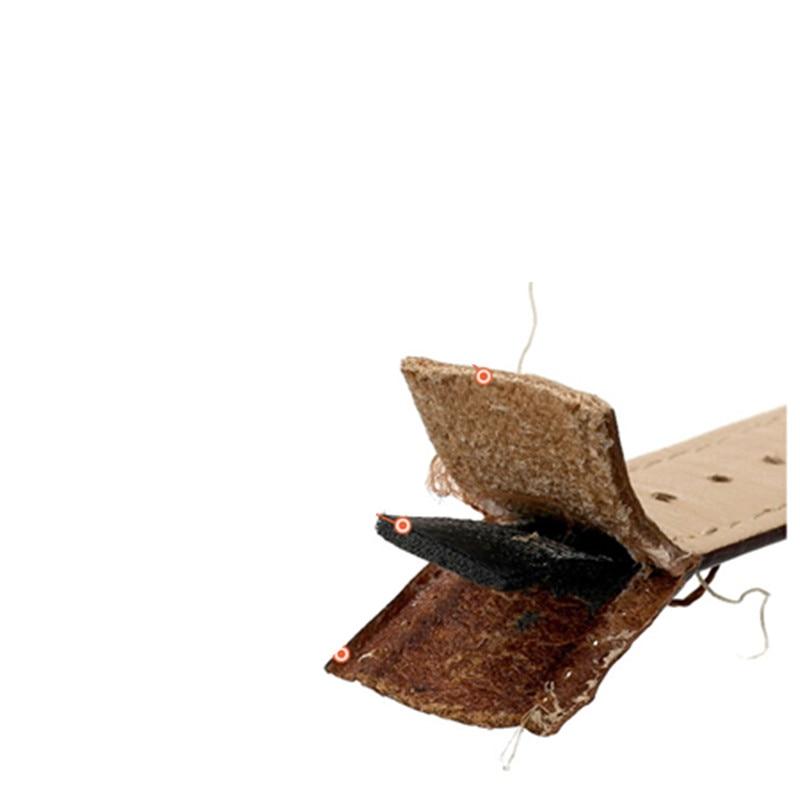 8 10 12 14 15 16 17 18 19 20 Mm Genuine Leather Watchband Watch Belt Strap Wristwatches Band Female Red White Black