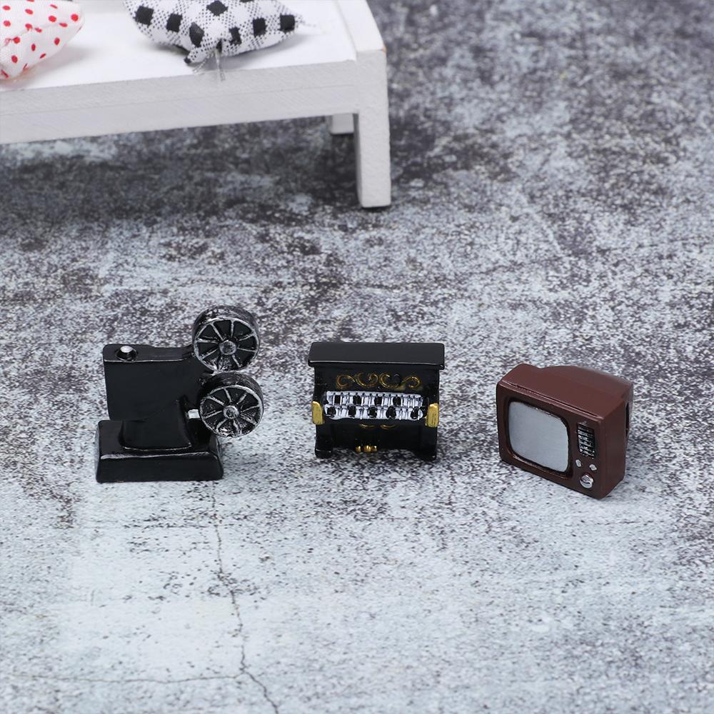 1 шт. Ретро мебель фигурка мини кукольный домик украшения модель DIY украшения ремесло миниатюрная игрушка подарки новый дом аксессуары для жизни