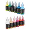 12 цветов жидкий пигмент набор чернил для краски принадлежности для одежды автомобиля ремесла искусства изготовления 348 мл