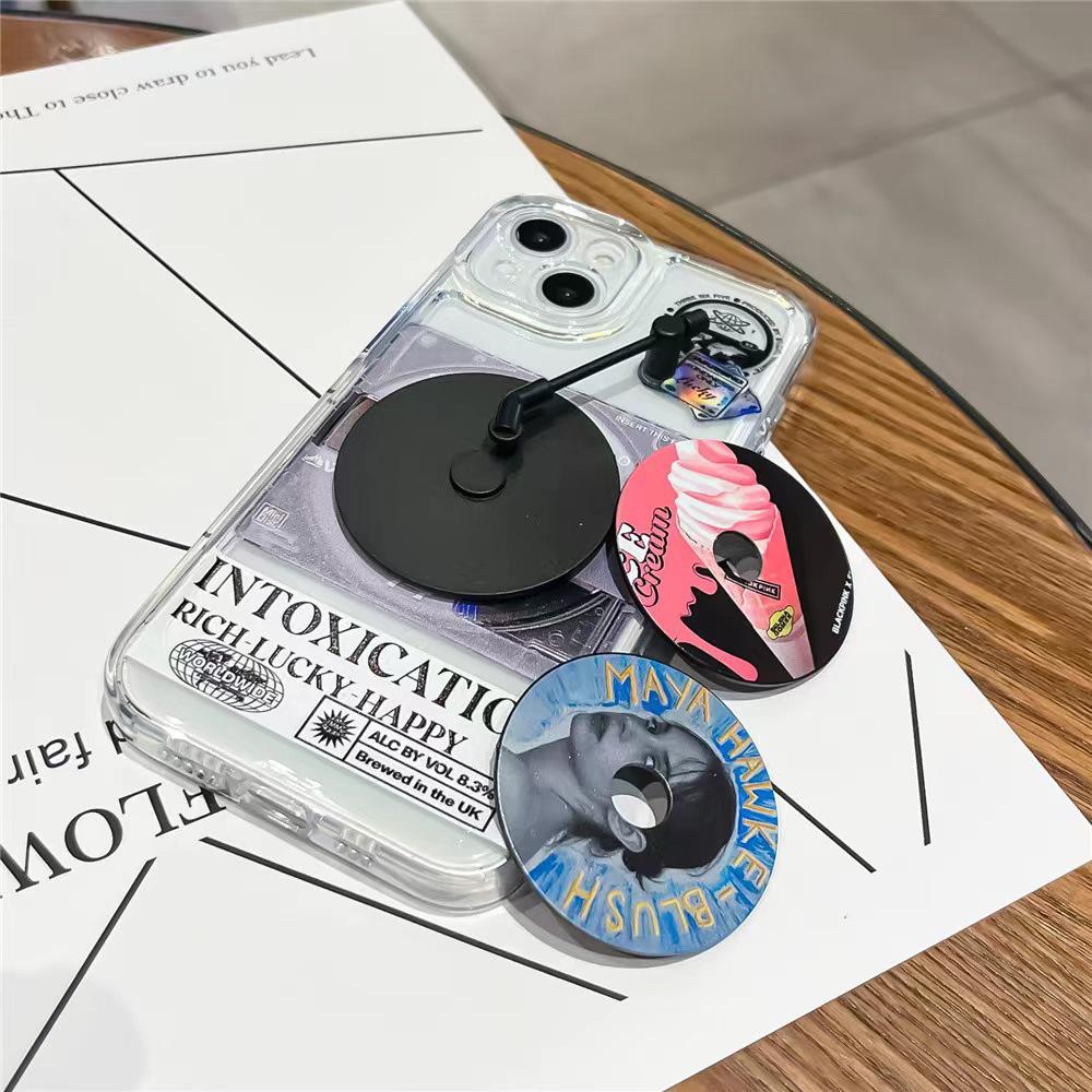 Чехол для телефона в стиле iPhone 14 Pro Max, как виниловый проигрыватель