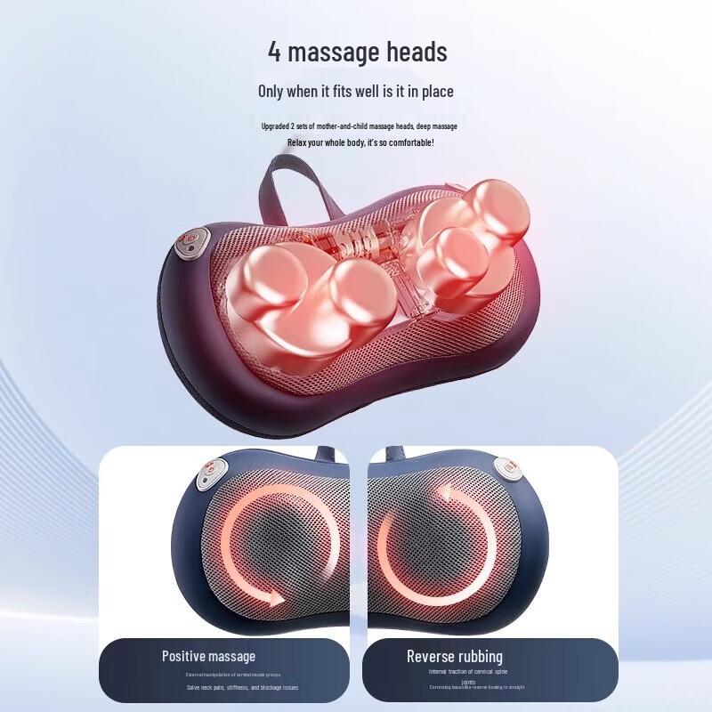 Aux Shiatsu Massage Cushion with Heat