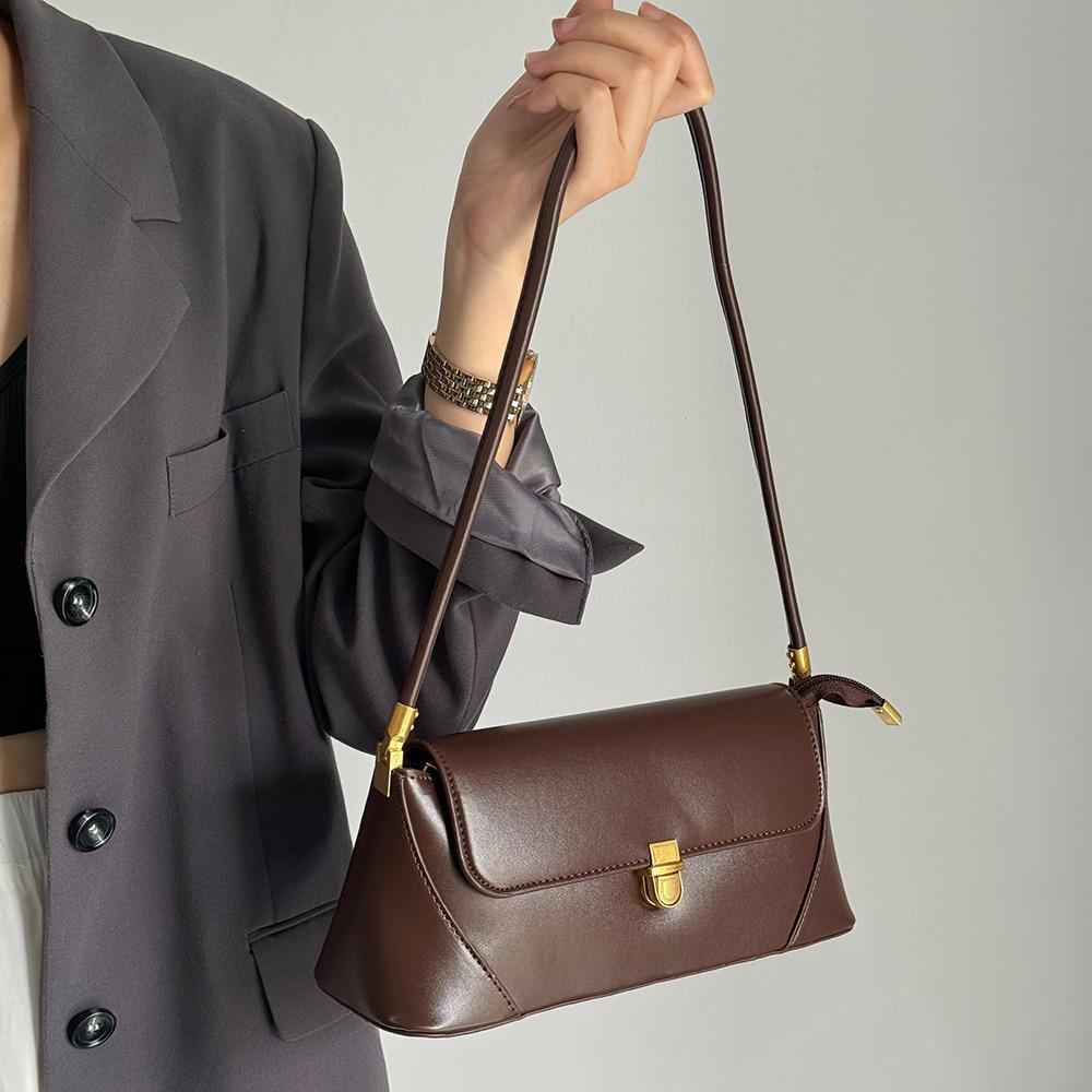 2024 Retro French Niche Second-Hand Baguette Handbag for Women