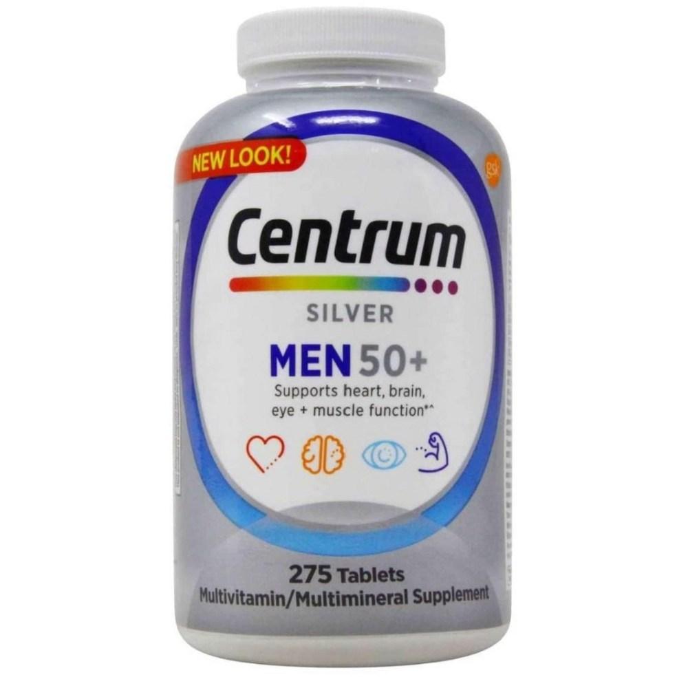 Centrum Silver Men 50+ Multivitamin Tablets 275 Tablets 1 pcs