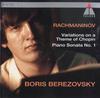 CD СЕРГЕЙ ВАСИЛЬЕВИЧ РАХМАНИНОВ - B - Вариации на тему Шопена ? P 4509908902 Teldec 1994 Германия Классика Б/У