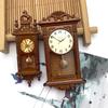 Pretend Play Miniaturas Play Doll House Miniature Wall Clock 1:12 Dollhouse Furniture Toy