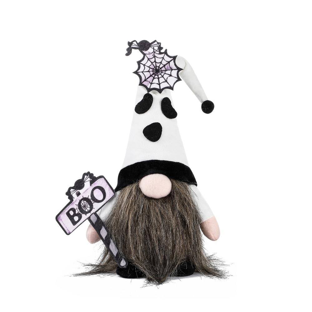 Funny Halloween BOO Faceless Gnome Doll Cloth Happy Halloween Decoration  Home Decoration