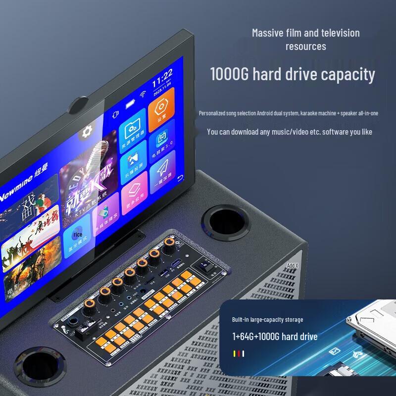 NEWMINE N523 Home KTV Bluetooth Speaker System