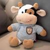 Милая плюшевая игрушка корова, мягкая игрушка животное, кукла, подарок на фестиваль, подарок на день рождения, украшение для дома, мягкие игрушки животные для мальчиков