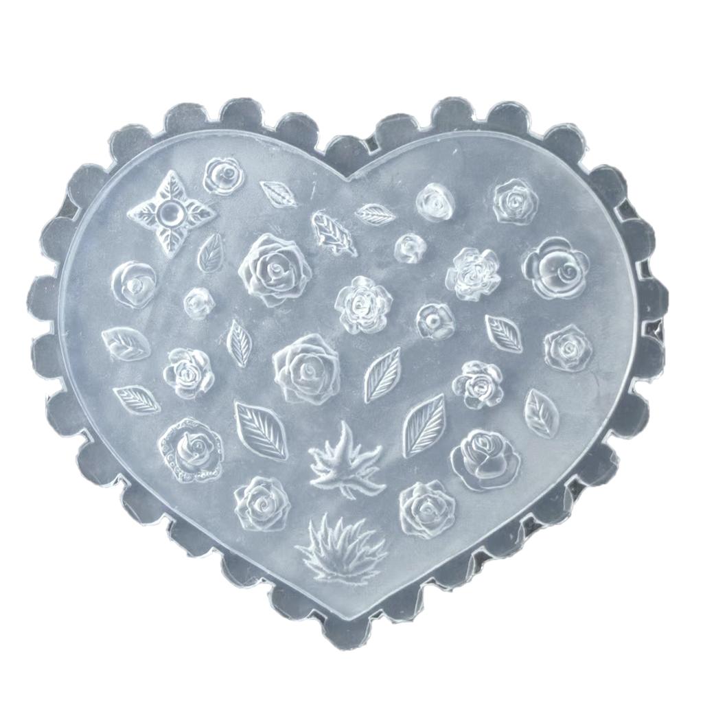 Butterfly Embossing Silicone Mold Nail Art Carving Mold Suitable for Diy Nail Art Decoration Supplies Nail Template Tool