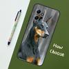 Dachshund Doberman Dog Case For Xiaomi Redmi Note 9 10 11 12 Pro Note 12S 9S 10S 11S Cover For Redmi 12 9C 10C 12C