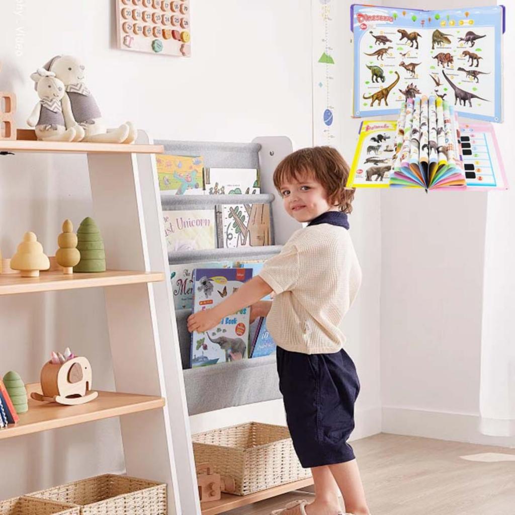 My First English Sound Toy – 470+ Words, 21 Themes, Fun Word Game,Press To Learn Phonics, Educational Language