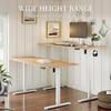 Electric Standing Desk Adjustable Height Desk Memory Preset Sit Stand Intelligent Home Office Desk Computer Ergonomic Desk