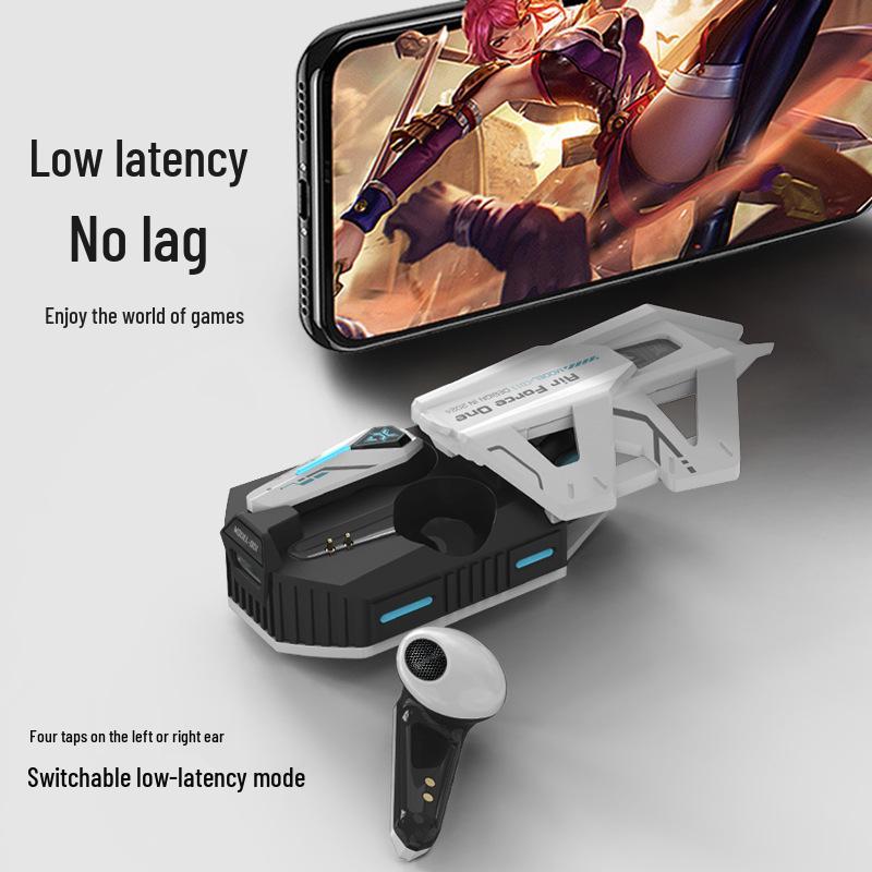 Bluetooth-наушники в стиле Mecha: Игровой кулон с низкой задержкой и высококачественным звуком