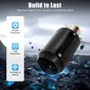 Universal Motorcycle Exhaust Pipe 2 Inch Carbon Fiber Muffler Muffler Silencer for Dirt Bike Scooter ATV