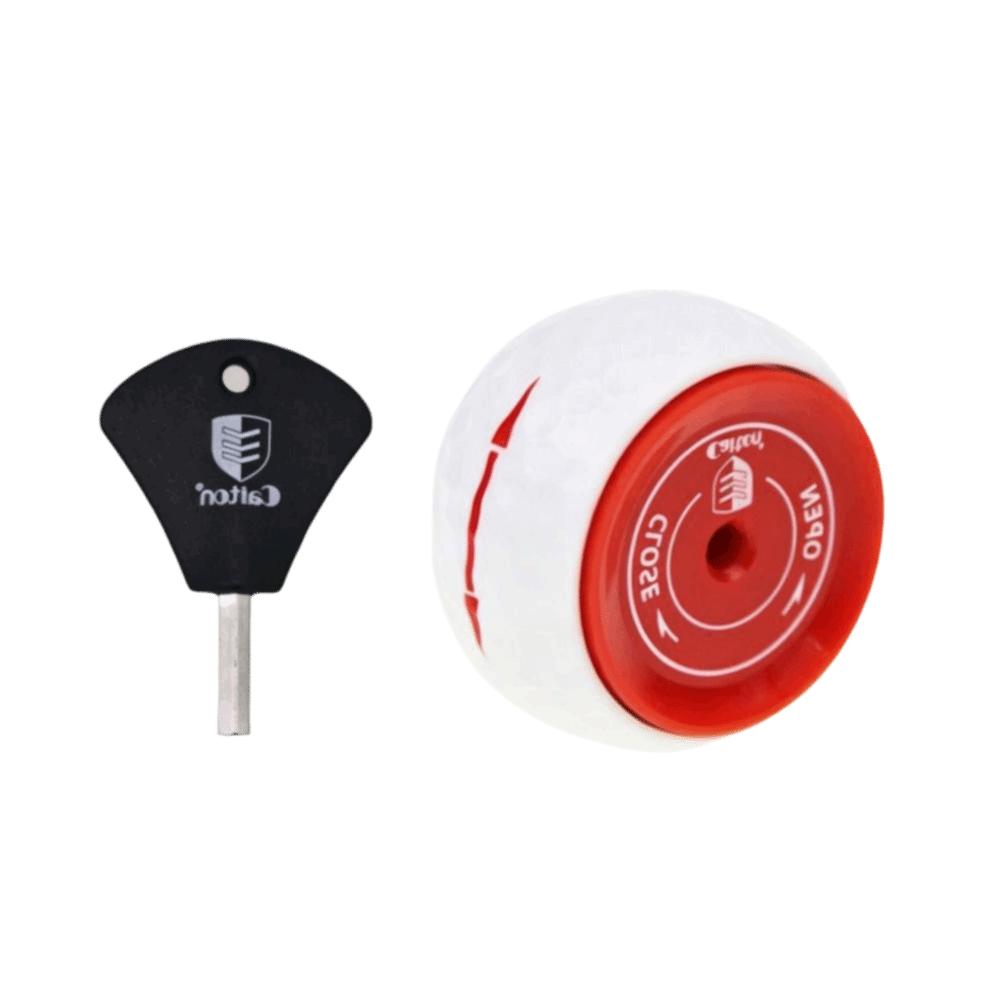 2pcs Wheel Like Shape Golf Practice Ball Practice Tool Golf Training Aid Ball Putting Practice