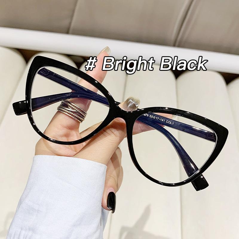 Сверхлегкие очки для чтения «кошачий глаз» с защитой от синего света для женщин, антиусталостные, для пресбиопии, прозрачные модные очки, Okulary
