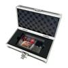 Baseball Card Display Case Portable Showcase Lockable Protect Trading Card Case for Sports Cards Grading Card Collectors PSA