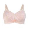 Lace No-wire Push-up Bra with Adjustable Straps Slim Fit Plus-size Underwear