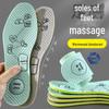 Wormwood Acupoint Massage Insoles: Sweat-Wicking, Antibacterial, Breathable Comfort for Sports and Leisure