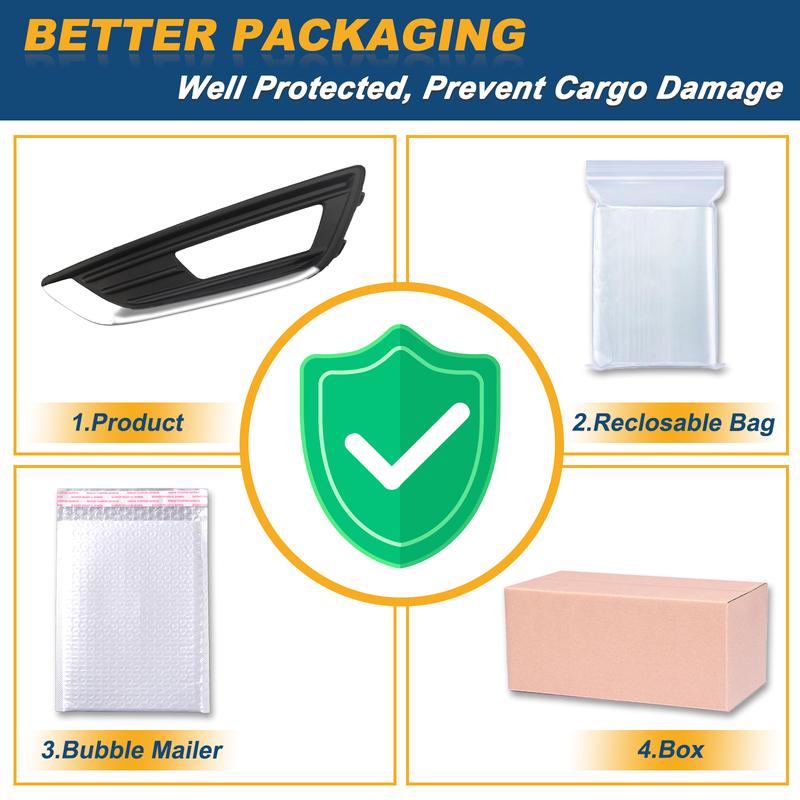 Fog Light Frame Lamp Trim Grill Cover Under Front Bumper For Ford Focus Titanium 2015-2018 FO1038157 FO1039157 Car Accessories